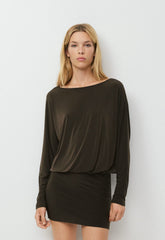 Montage Dress - CACAO NIB BROWN