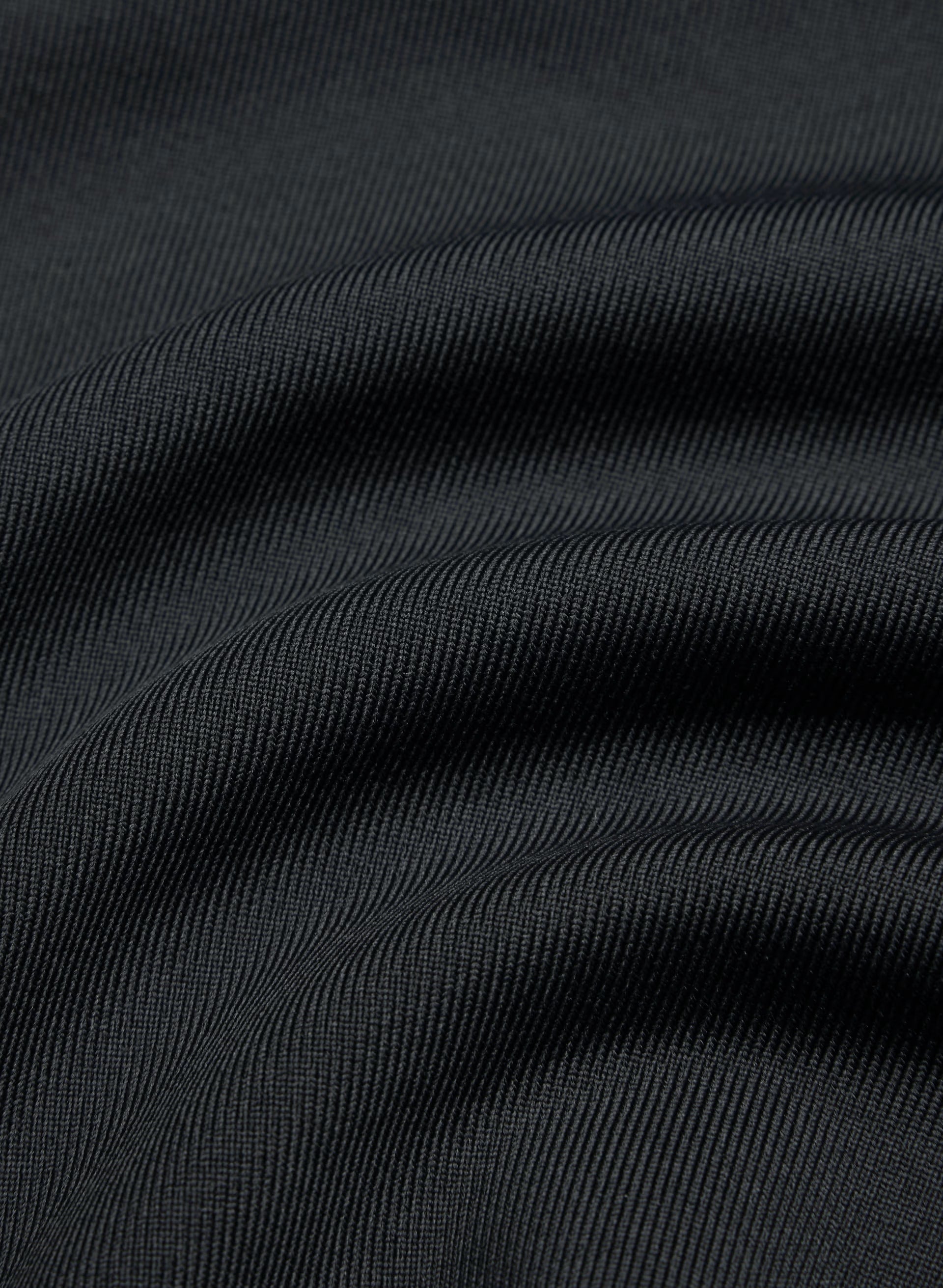 Original Contour Flyer Mini Polo Dress - BLACK