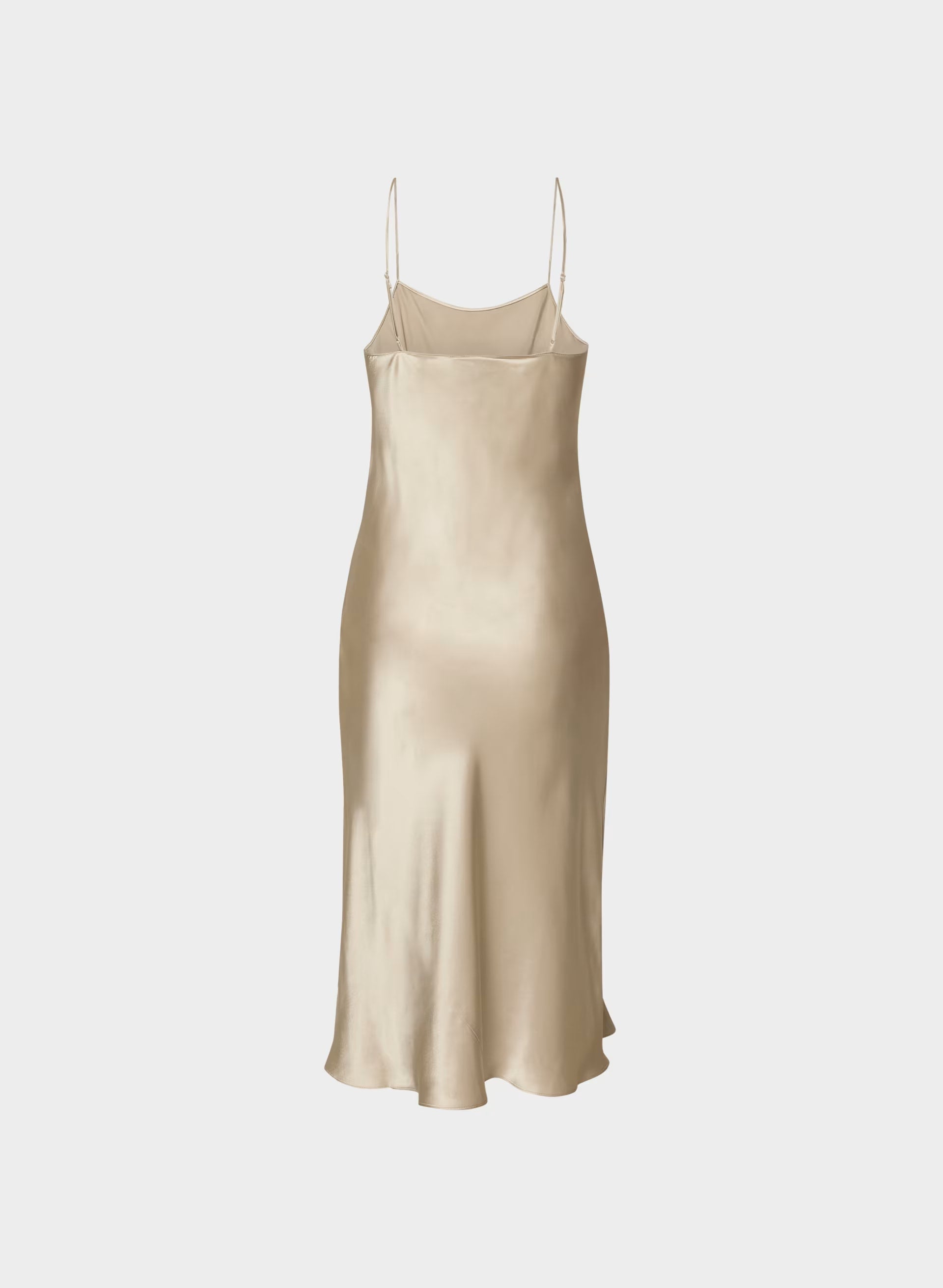 Charter Silk Dress - MARCONA BEIGE
