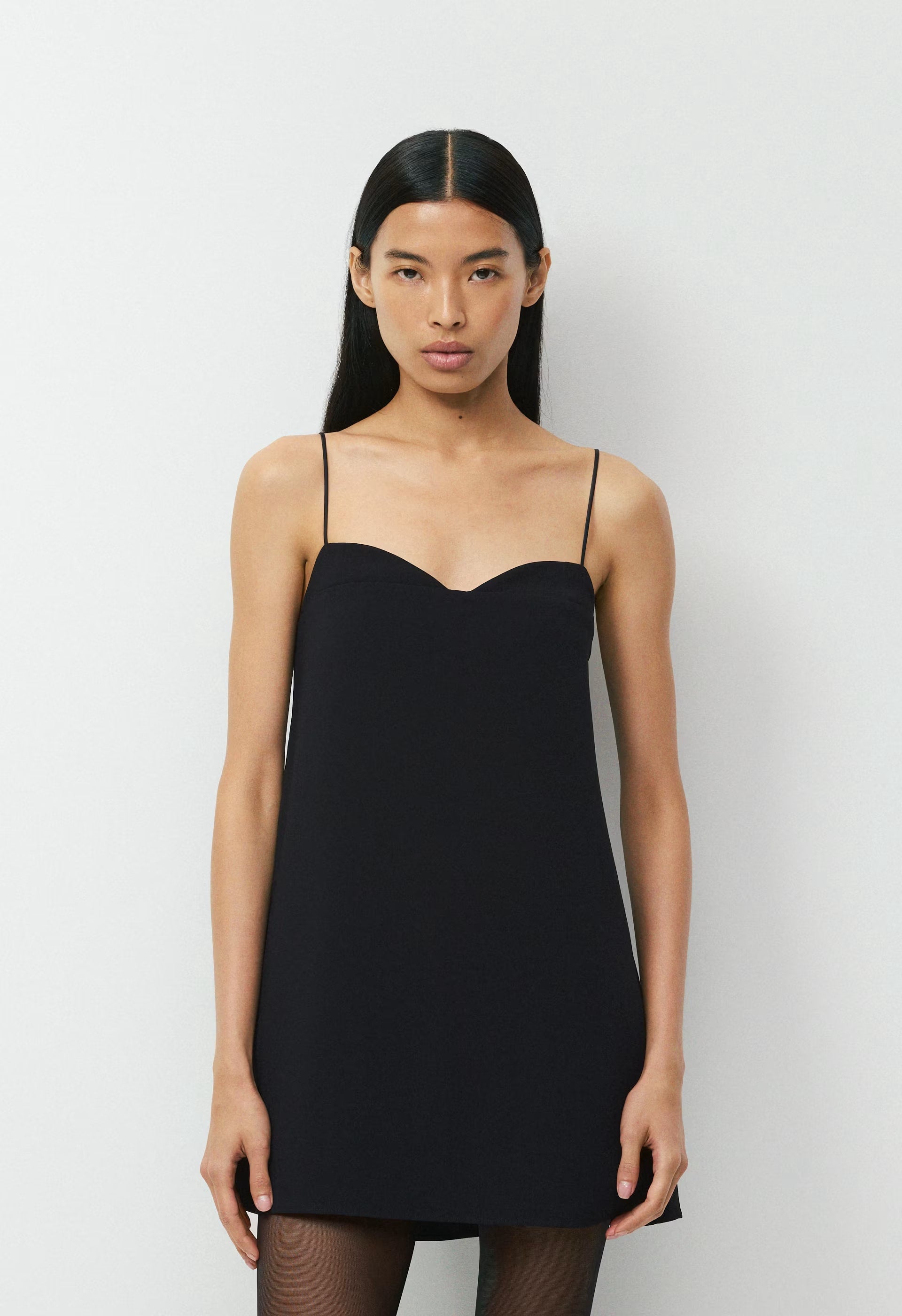 Ponder Cami Dress - Crepette™ - BLACK