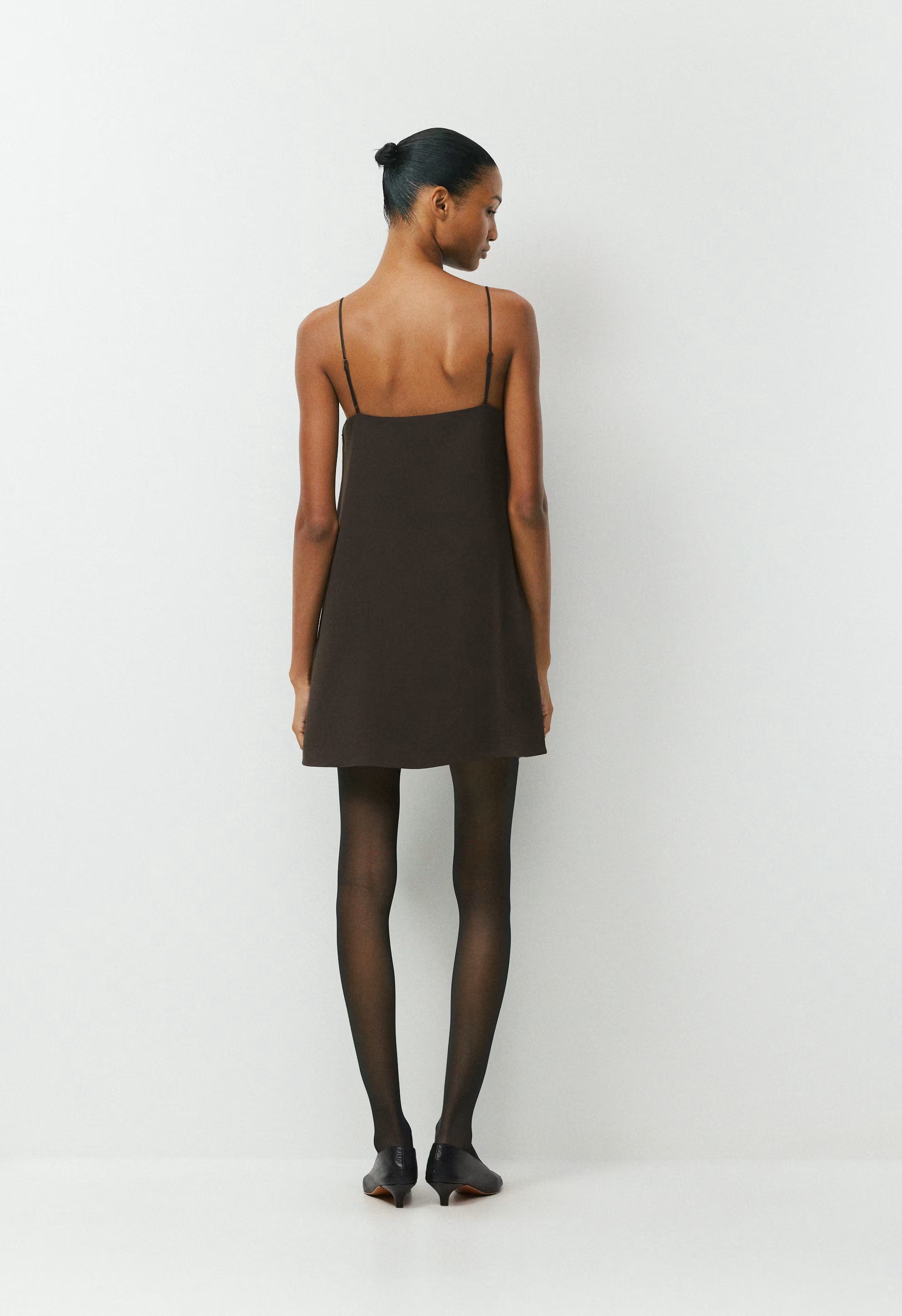 Ponder Cami Dress - Crepette™ - CACAO NIB BROWN