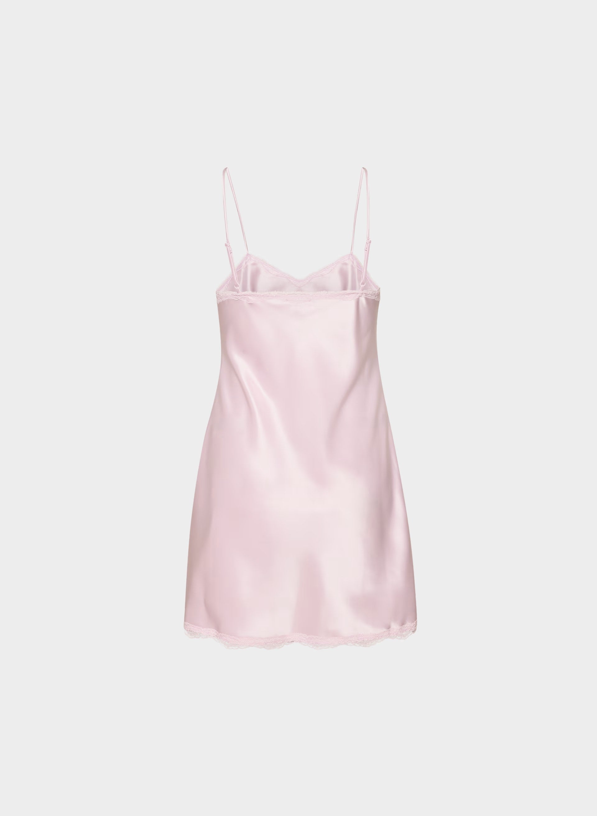 Madeleine Satin Dress - MAGNOLIA