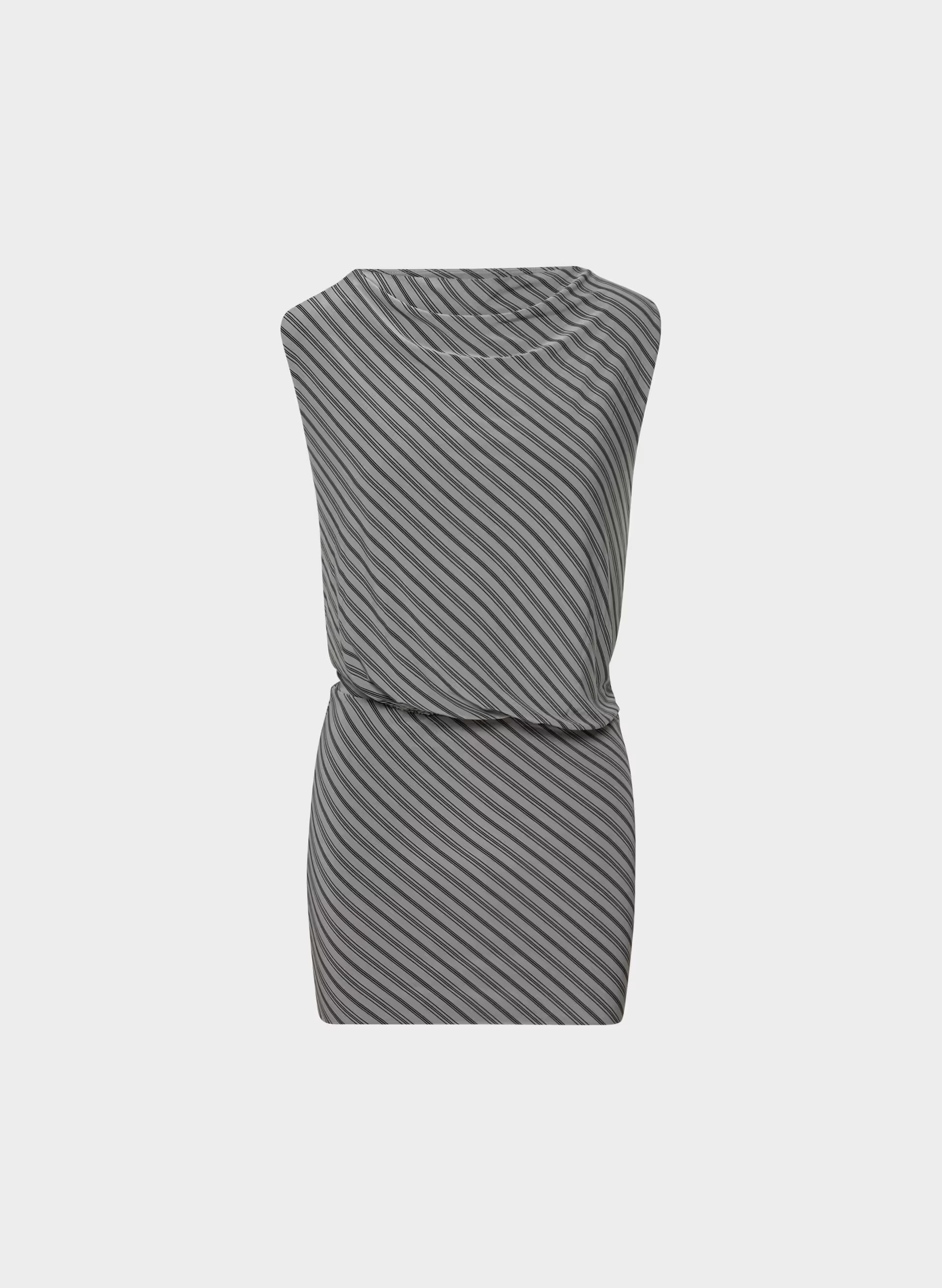 Smooth Matter™ Lido Dress - DARK GREY/BLACK