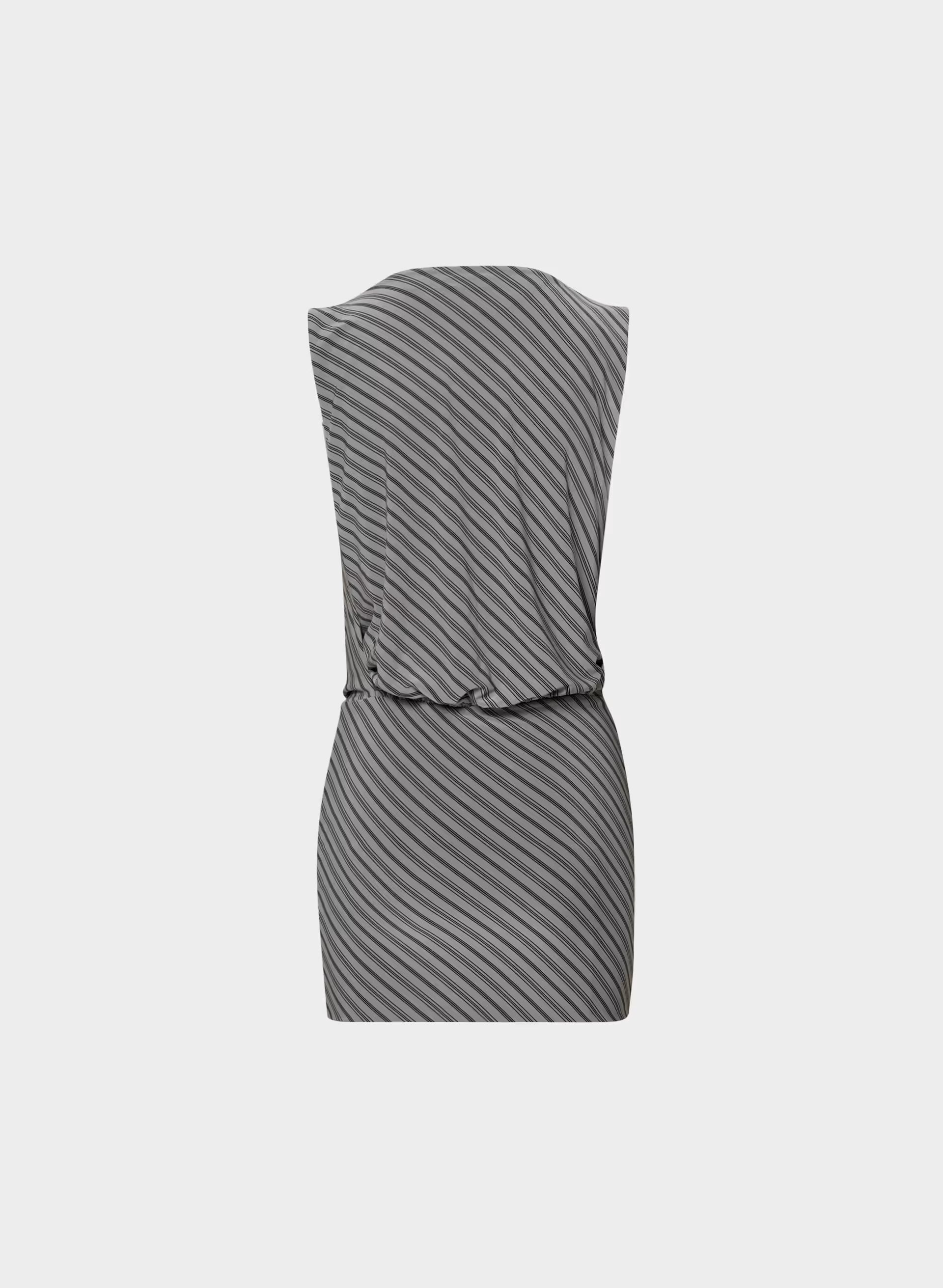 Smooth Matter™ Lido Dress - DARK GREY/BLACK