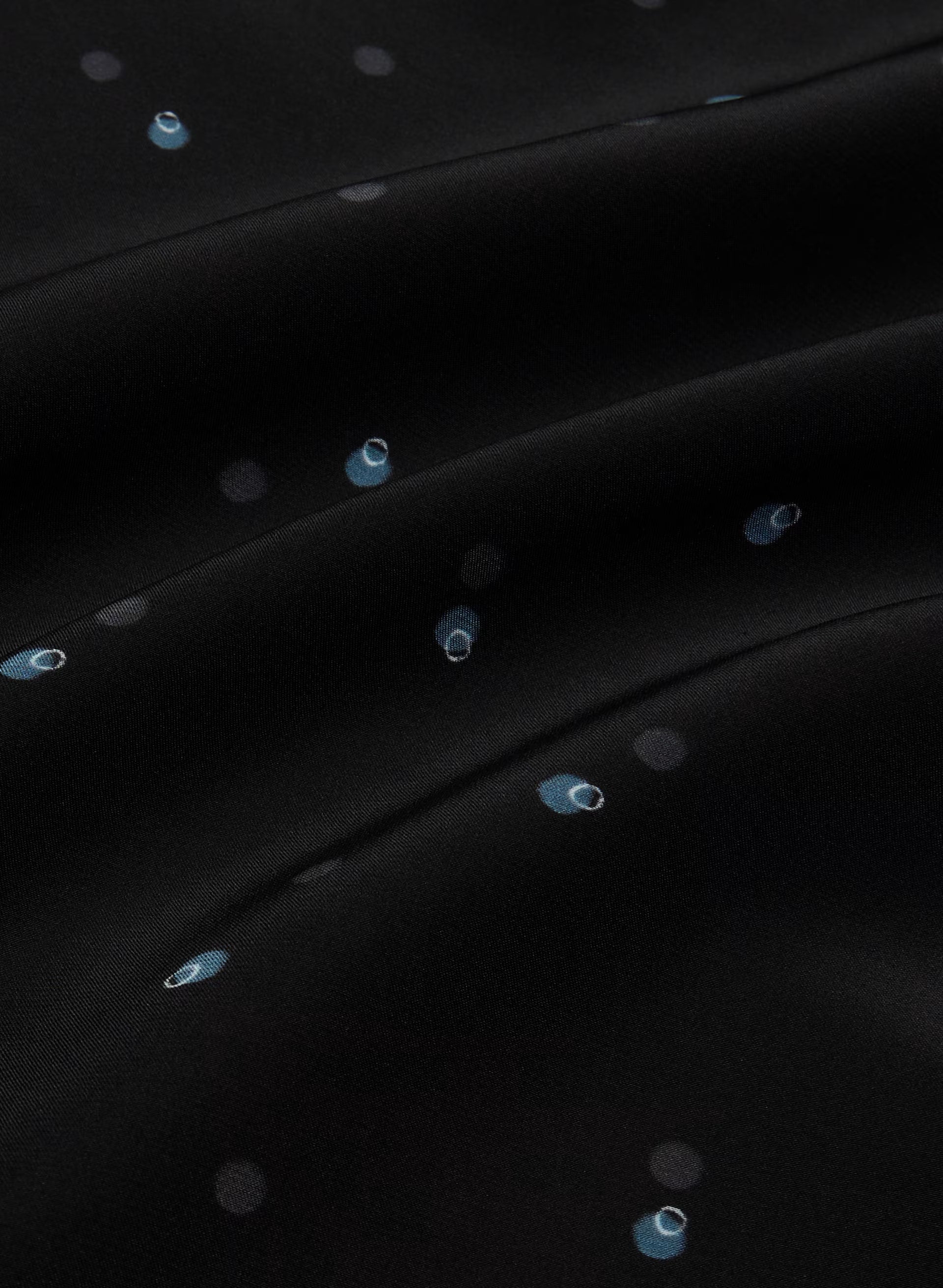 Lane Silk Dress - BLK/BLU MIRAGE