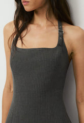 Brooklyn Halter Dress - Eversential™ - HTHR CHRCL/NMD TUP