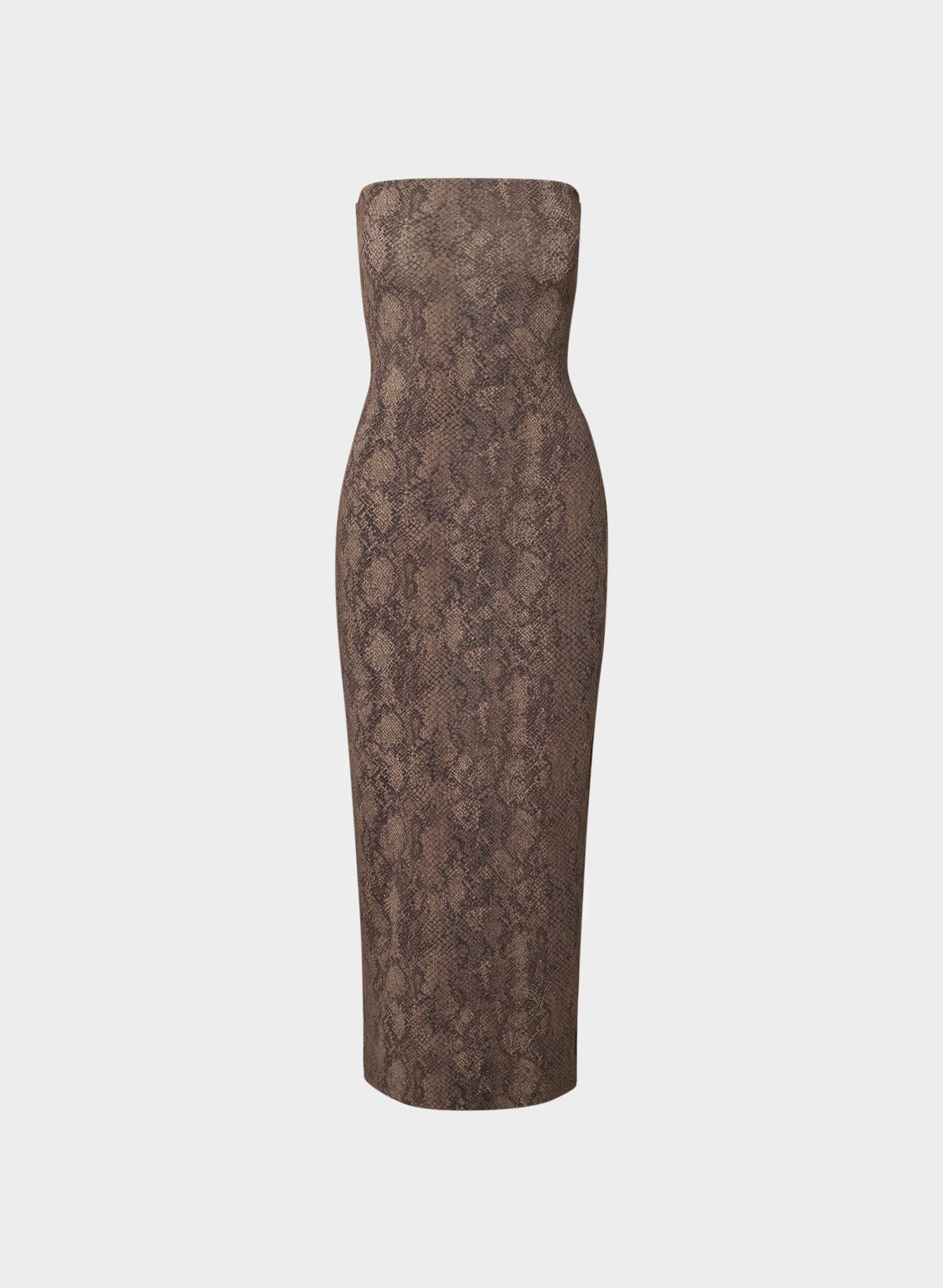 Original Contour Enrapture Maxi Tube Dress - RICH MOCHA BRN/ TONAL