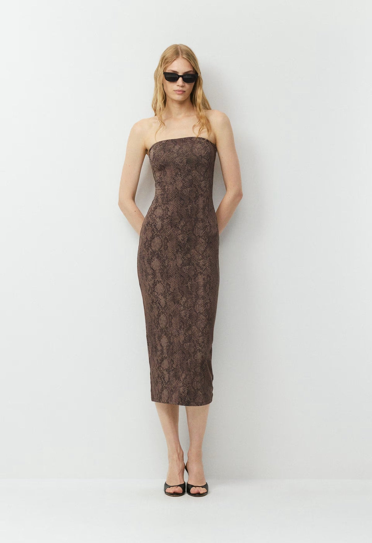 Original Contour Enrapture Maxi Tube Dress - RICH MOCHA BRN/ TONAL
