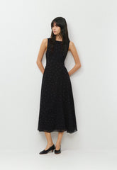 Tina Dress - BLK/BLU MIRAGE