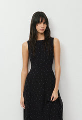 Tina Dress - BLK/BLU MIRAGE