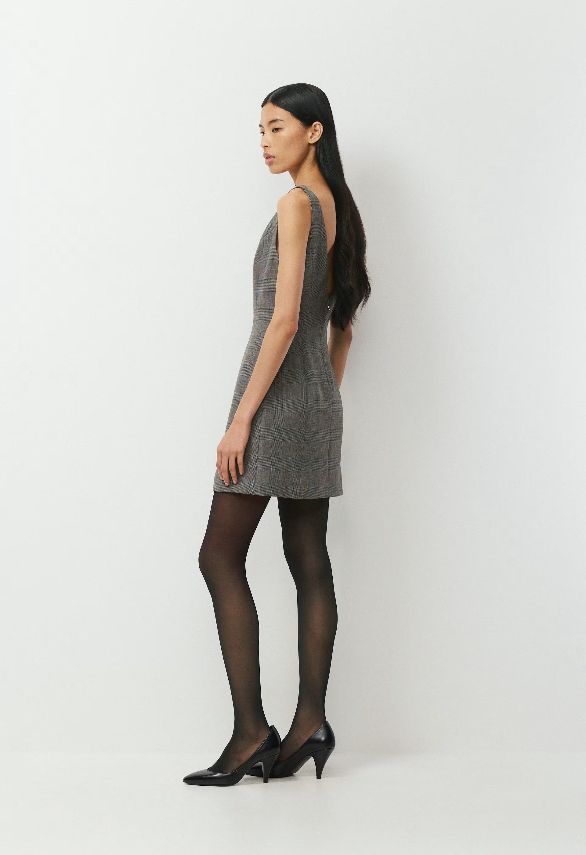 Liaison Dress - Eversential™ - HTR DARK GREY/BLACK