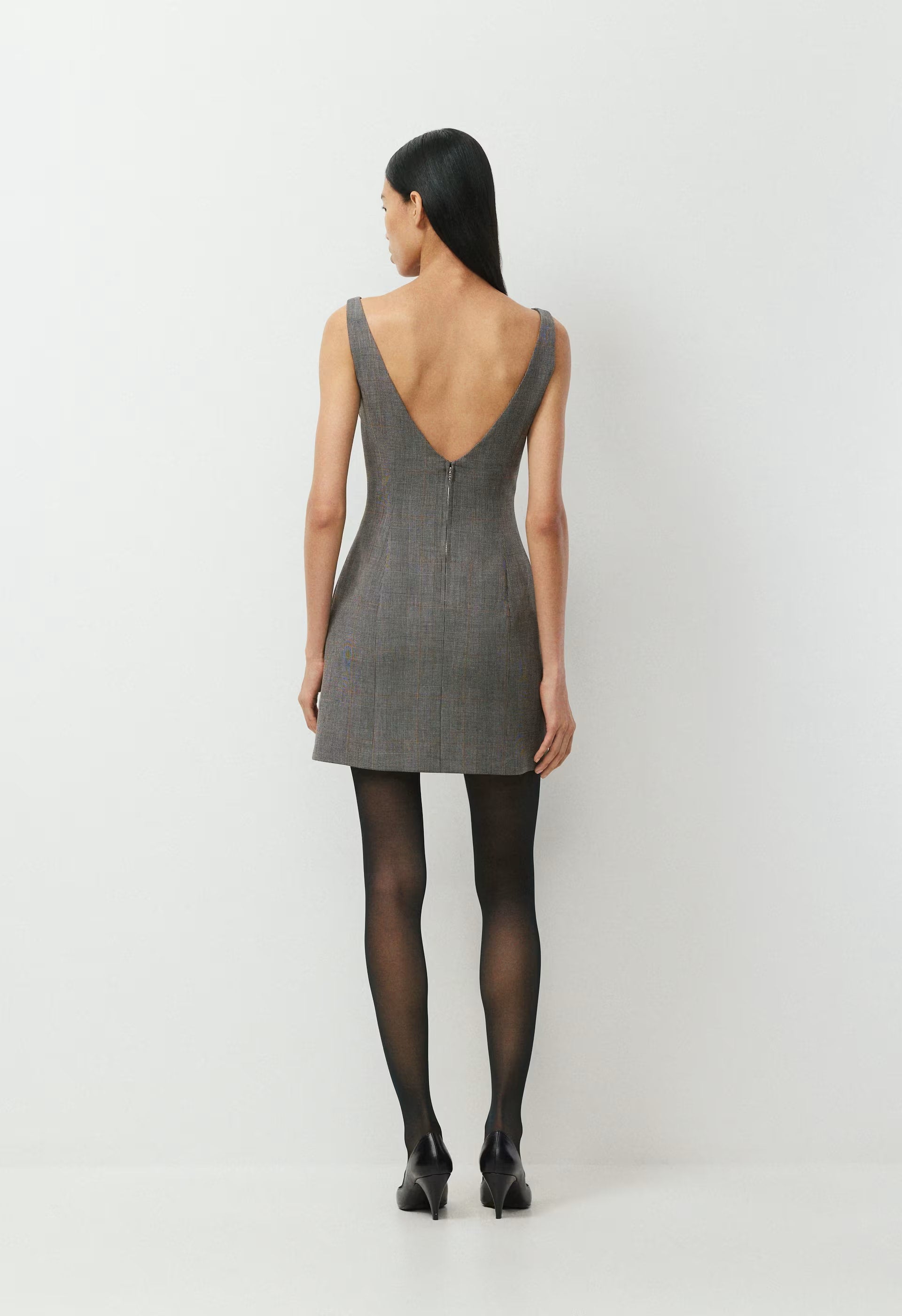 Liaison Dress - Eversential™ - HTR DARK GREY/BLACK