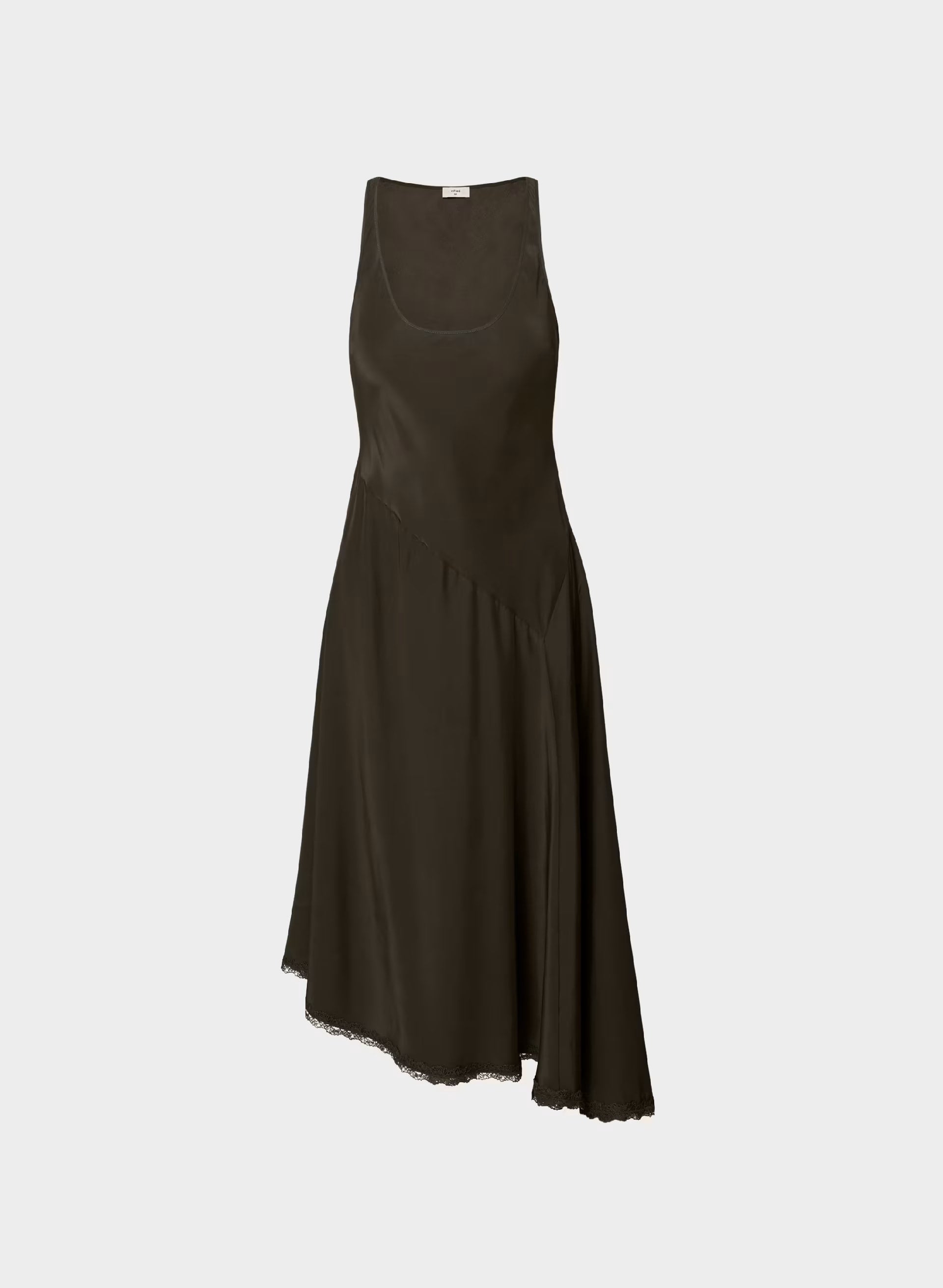 Lane Silk Dress - CC N BROWN/CC NB BROWN