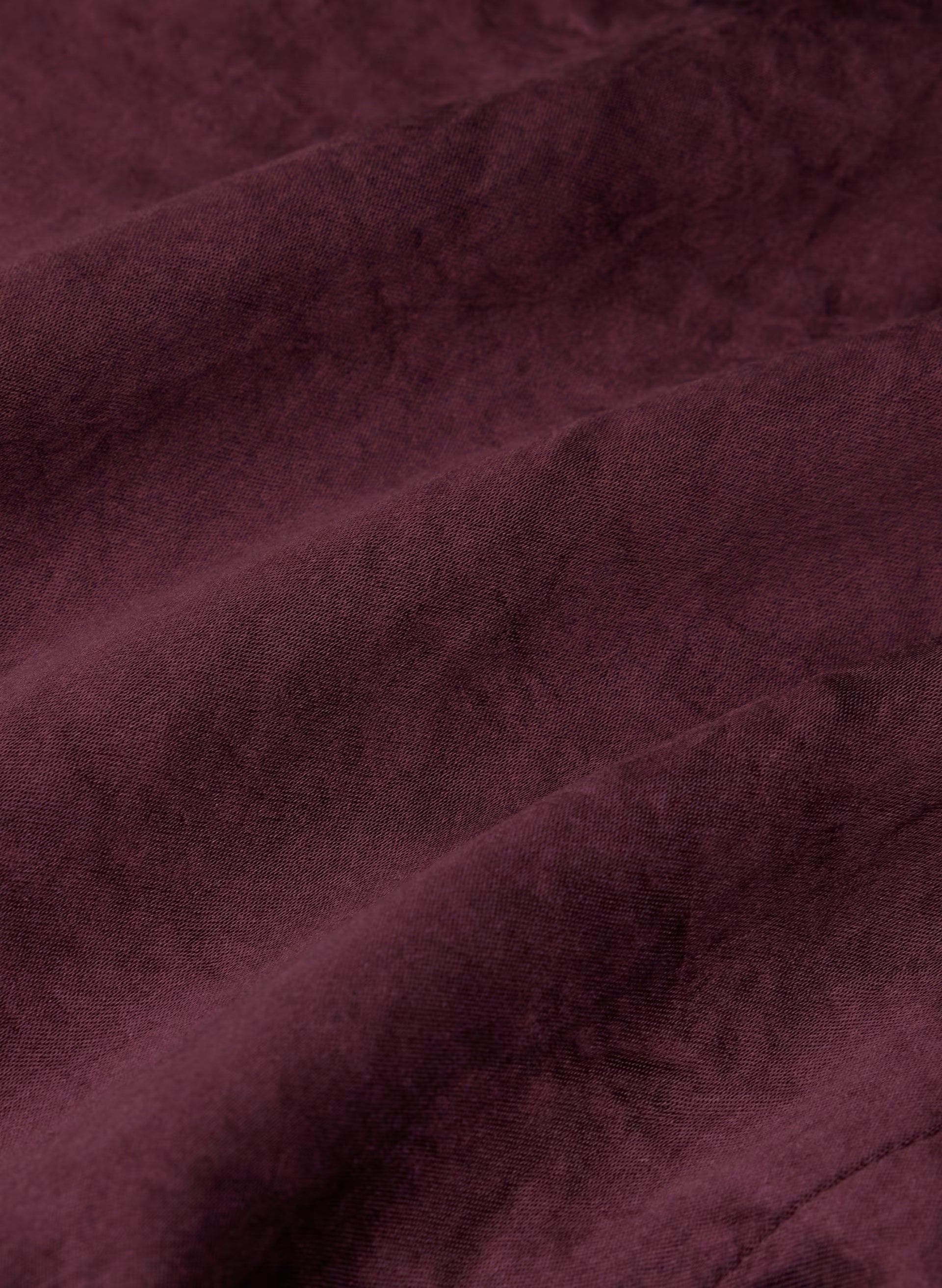 Windswept Satin Dress - GALA PLUM