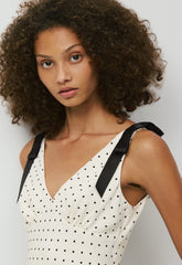 Juliet Dress - LIGHT BIRCH/BLACK