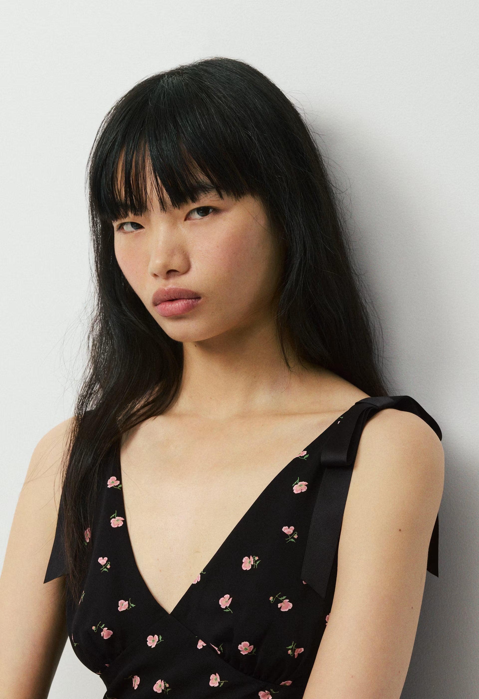 Juliet Dress - BLACK/PINK