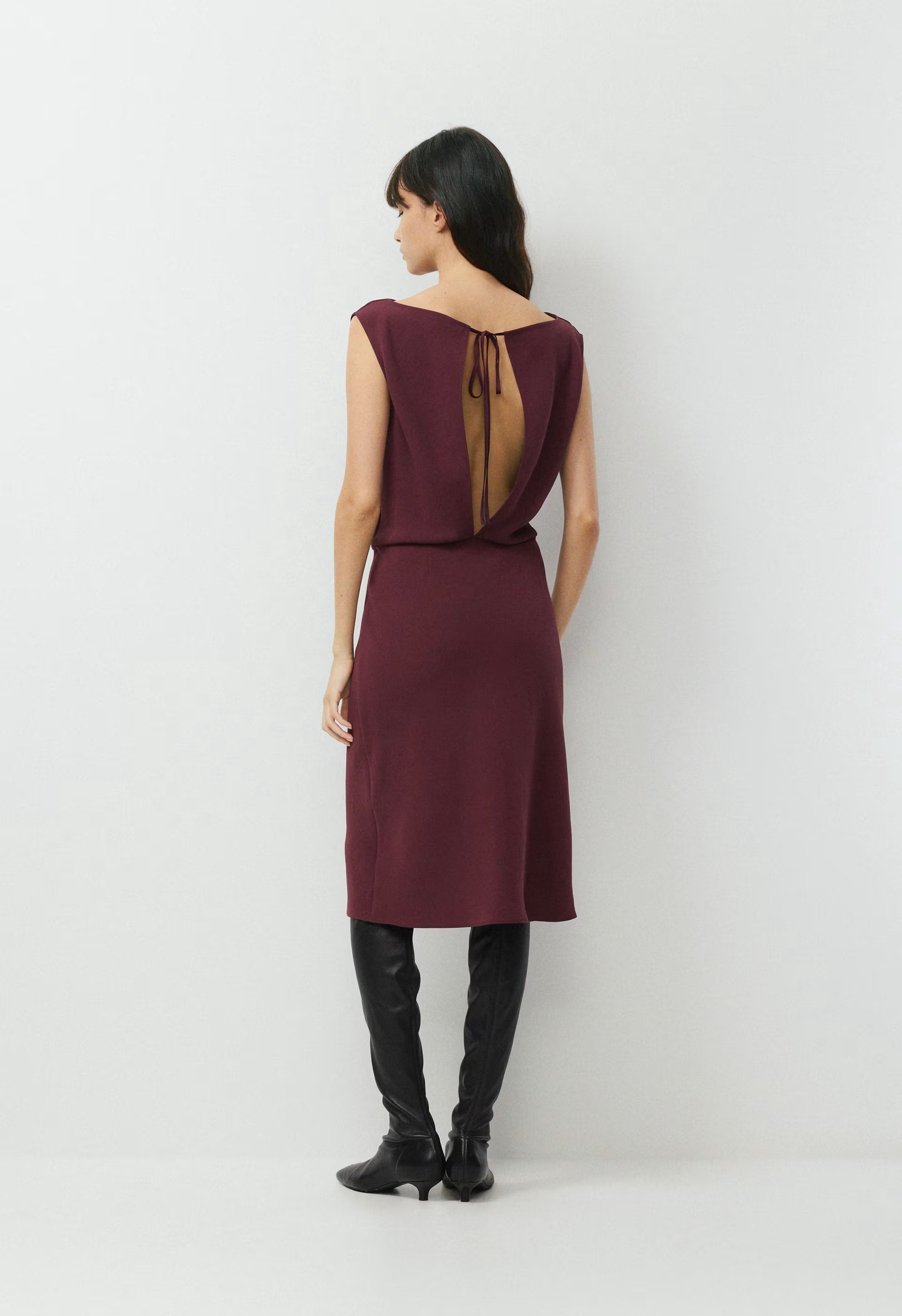 Annotate Dress - Crepette™ - GALA PLUM