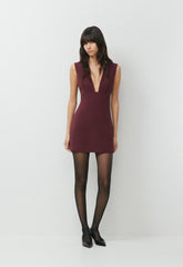 Dialogue Dress - Crepette™ - GALA PLUM