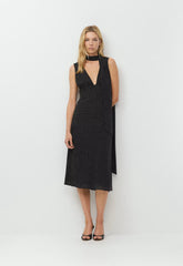 Limo Dress - BLACK/BIRCH
