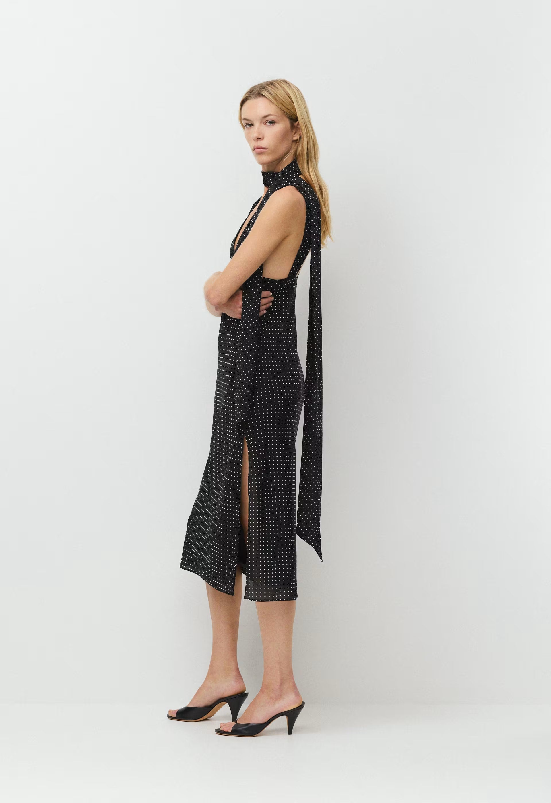 Limo Dress - BLACK/BIRCH