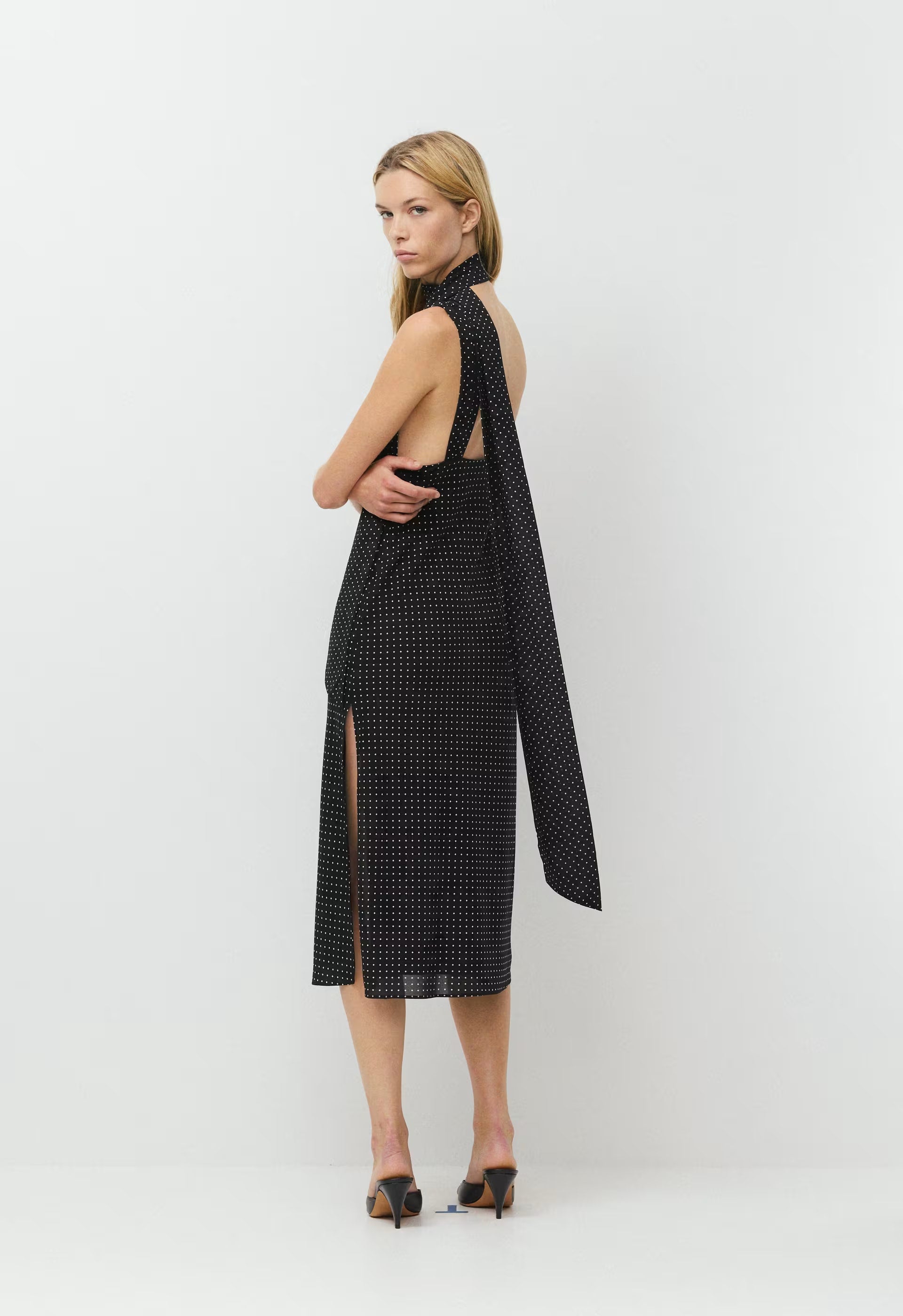 Limo Dress - BLACK/BIRCH