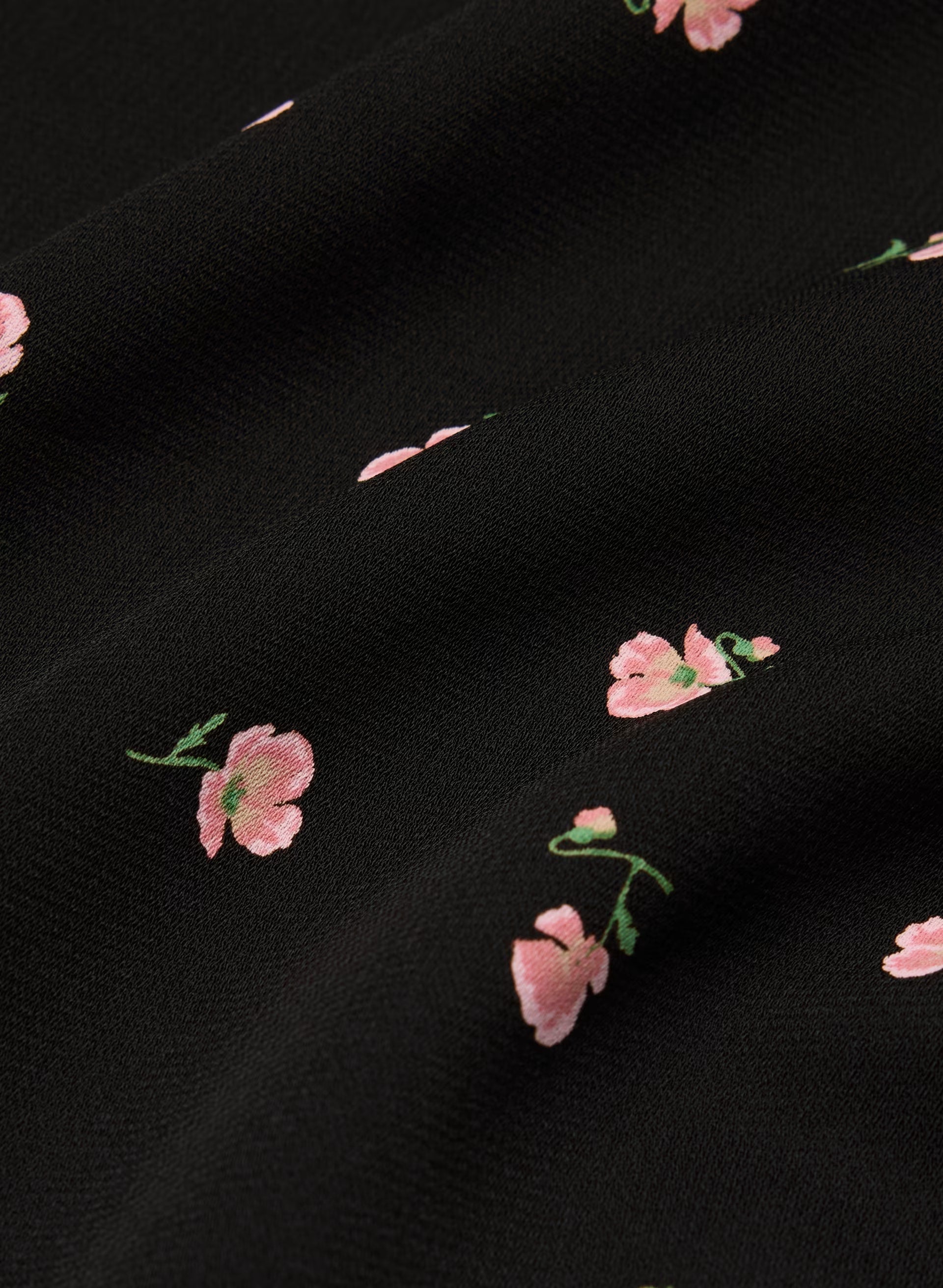 Winnie Halter Dress - BLACK/PINK