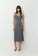 Smooth Matter™ Promenade Dress - VINTAGE NAVY/ BLACK