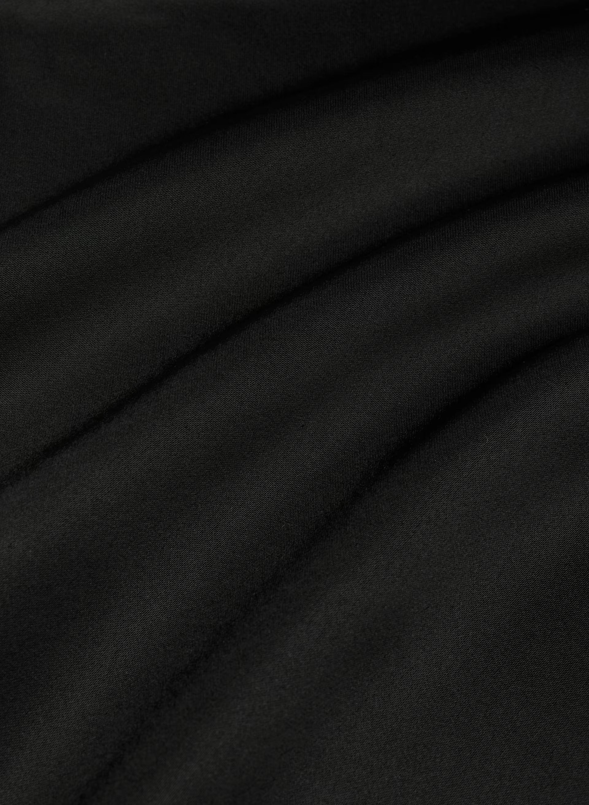 Verve Satin Dress - BLACK