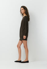 Inspiration Dress - Wonder Yarn - CACAO NIB BROWN