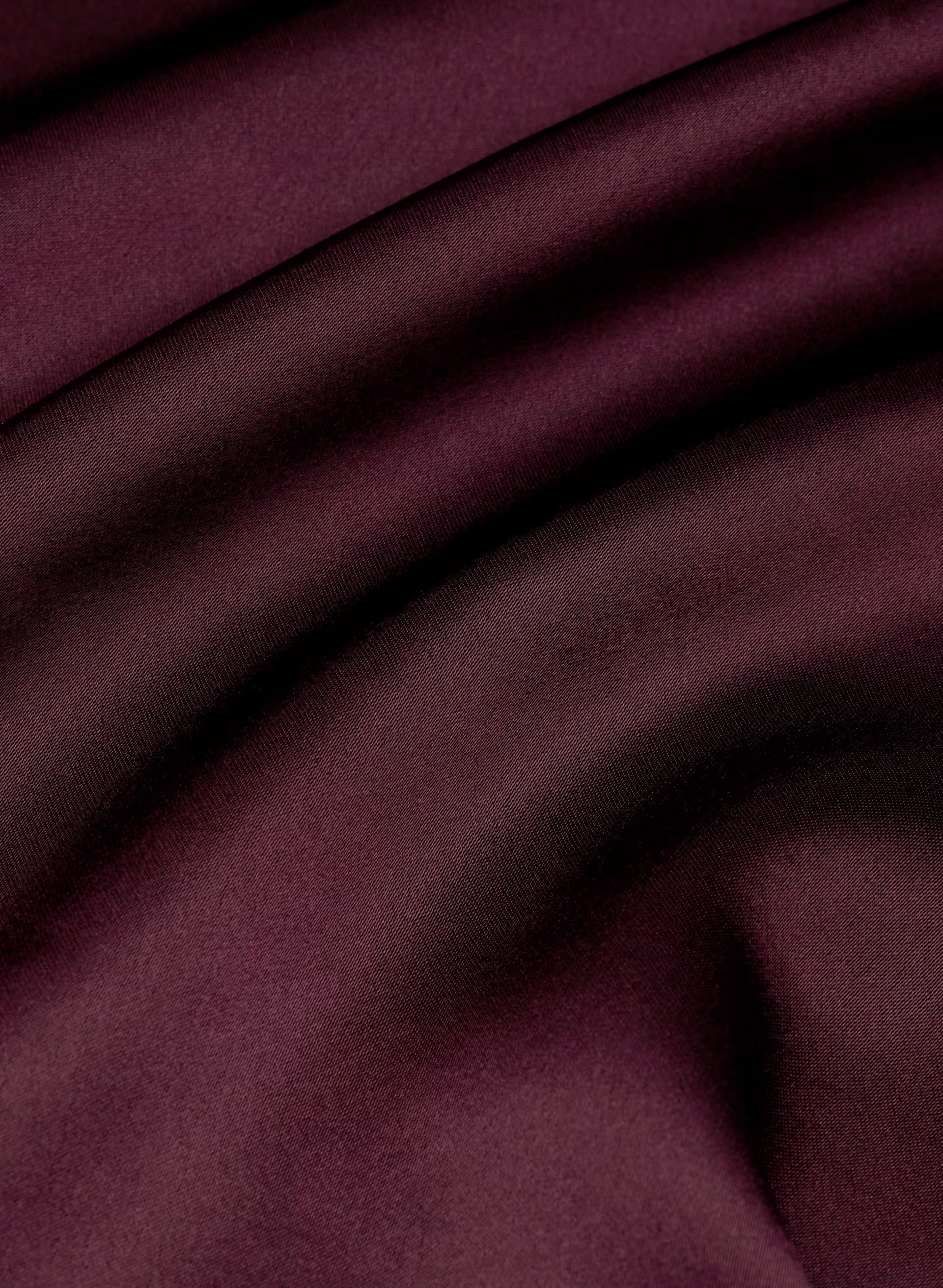 Choreo Satin Dress - GALA PLUM