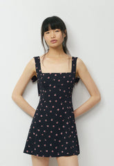 Dollop Dress - ADMIRAL NAVY/ PINK