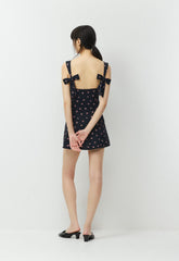 Dollop Dress - ADMIRAL NAVY/ PINK