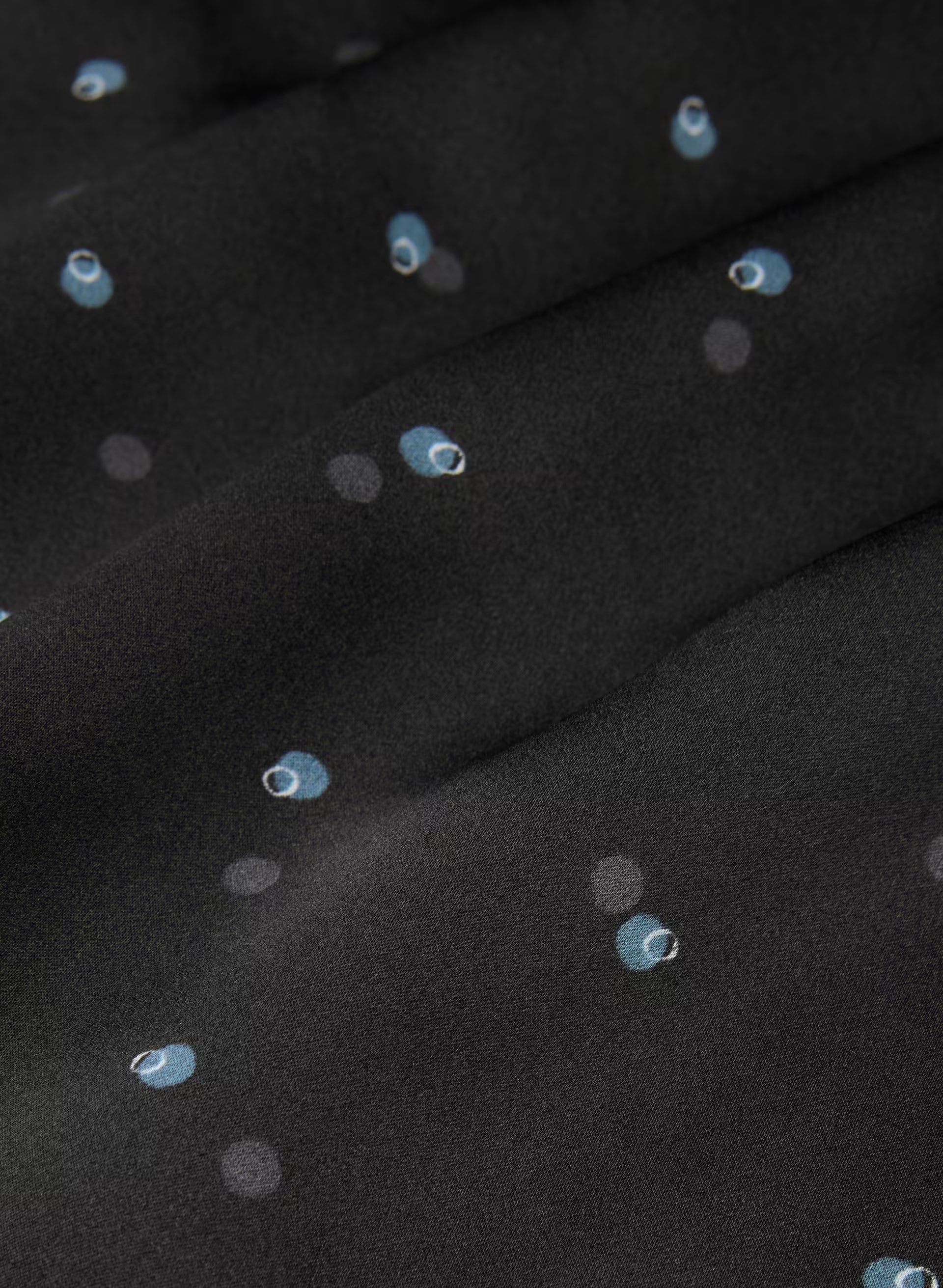 Estate Silk Halter Dress - BLK/BLU MIRAGE