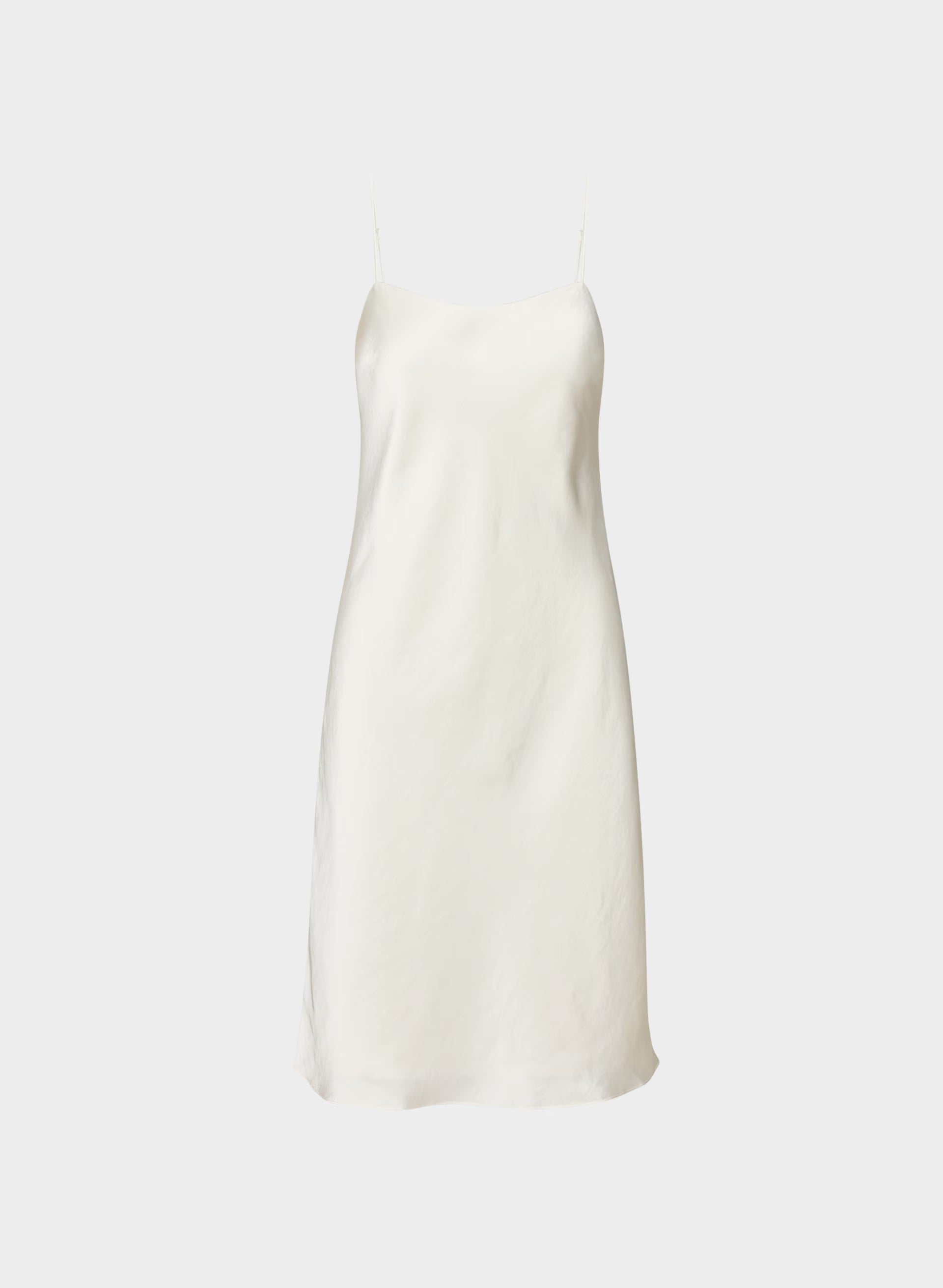Fresca Satin Cami Dress - LIGHT BIRCH