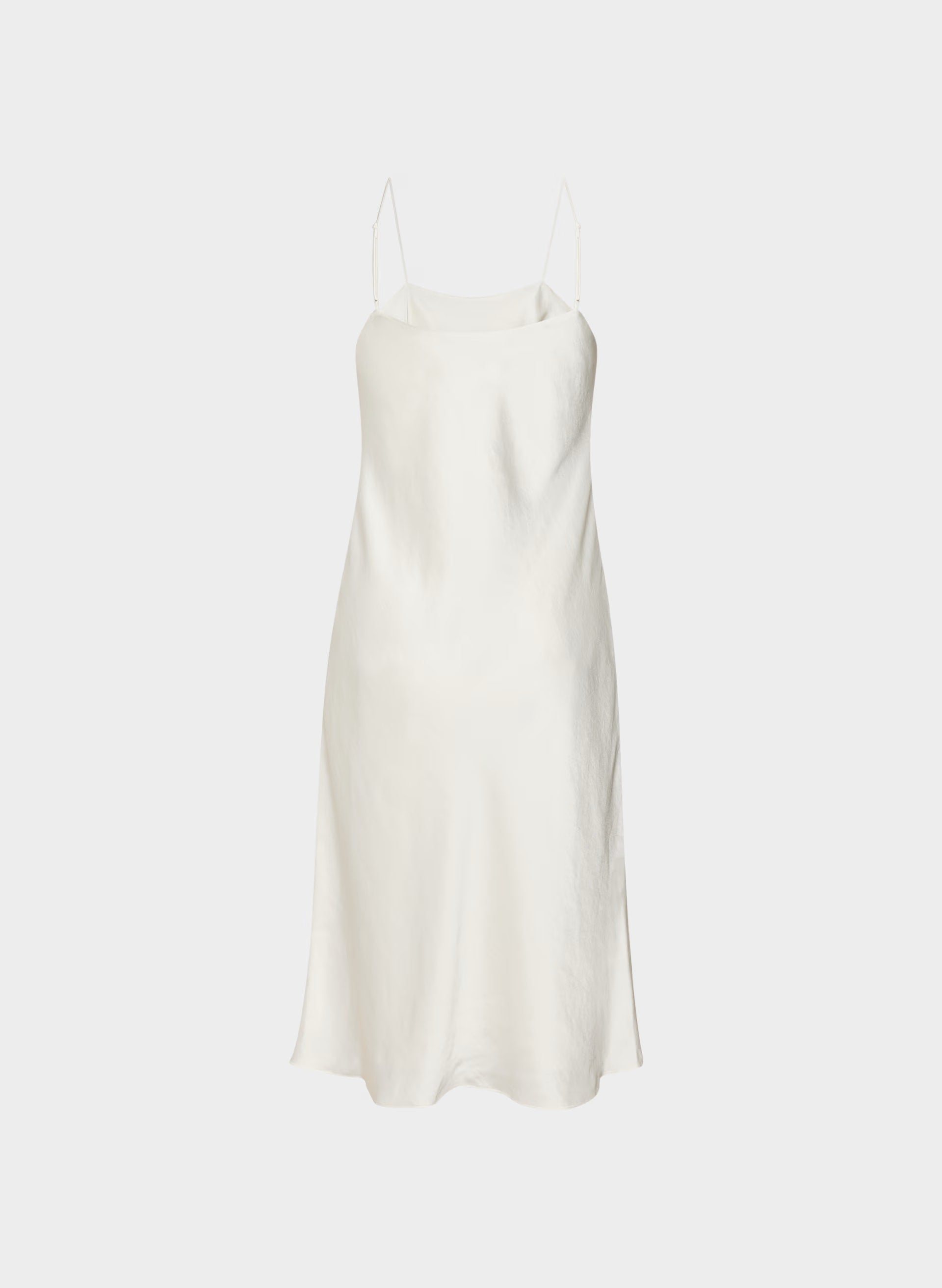 Fresca Satin Cami Dress - LIGHT BIRCH