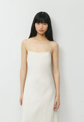Fresca Satin Cami Dress - LIGHT BIRCH