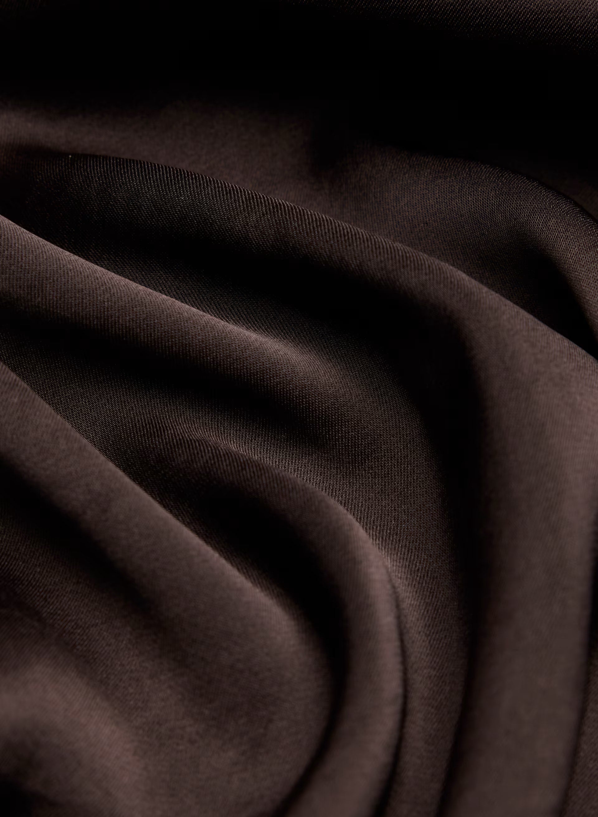 Fresca Satin Cami Dress - RICH MOCHA BROWN