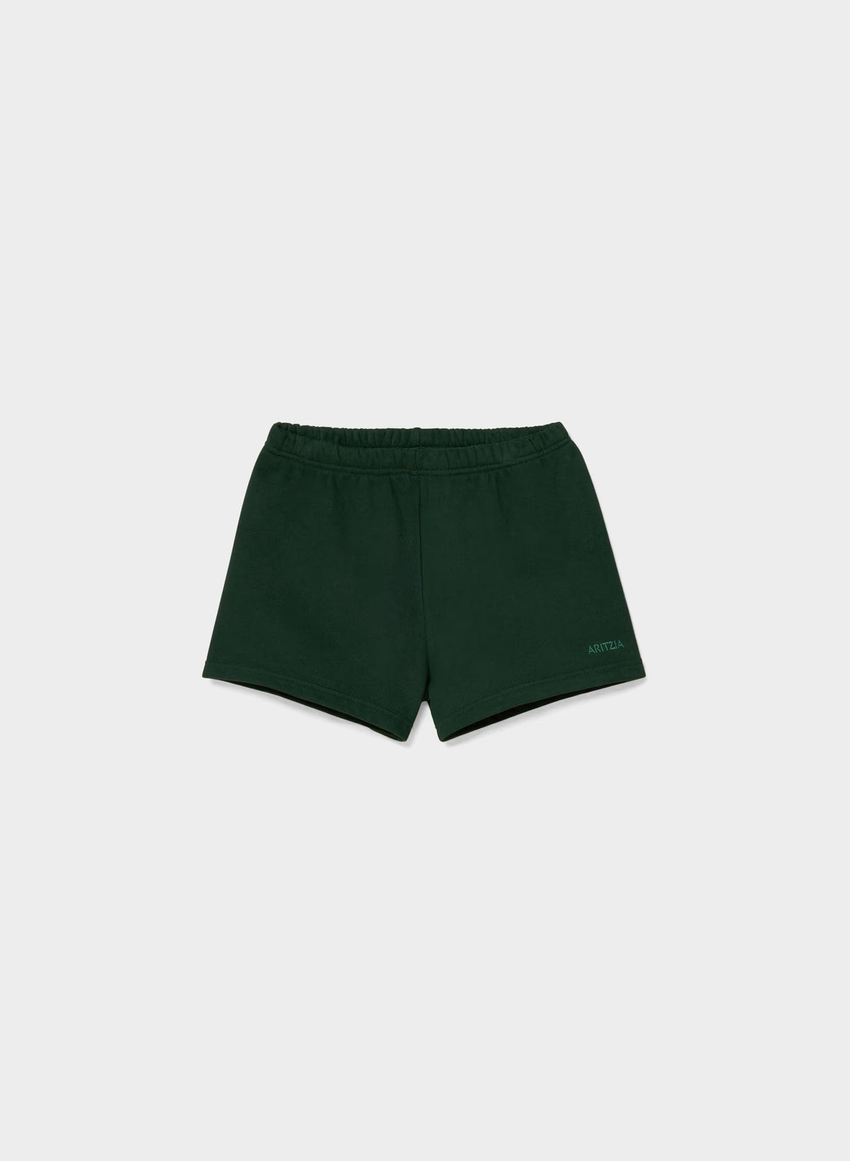 Cozy Sweatfleece Perfect Hi-Rise Mini Short - FIGTREE GREEN
