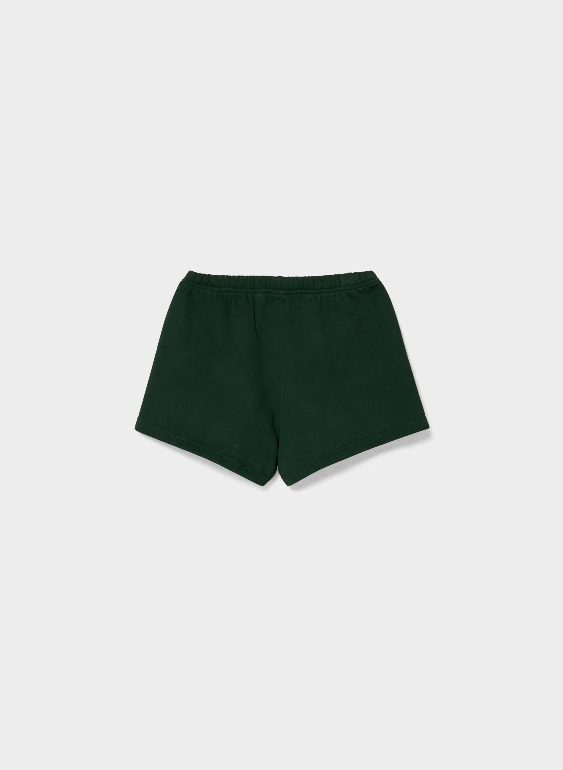 Cozy Sweatfleece Perfect Hi-Rise Mini Short - FIGTREE GREEN
