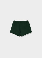 Cozy Sweatfleece Perfect Hi-Rise Mini Short - FIGTREE GREEN