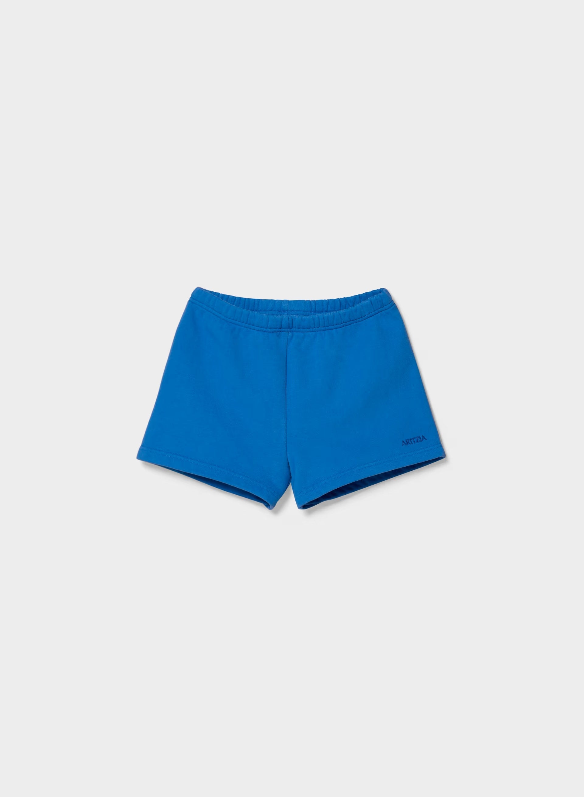 Cozy Sweatfleece Perfect Hi-Rise Mini Short - LAZULI BLUE