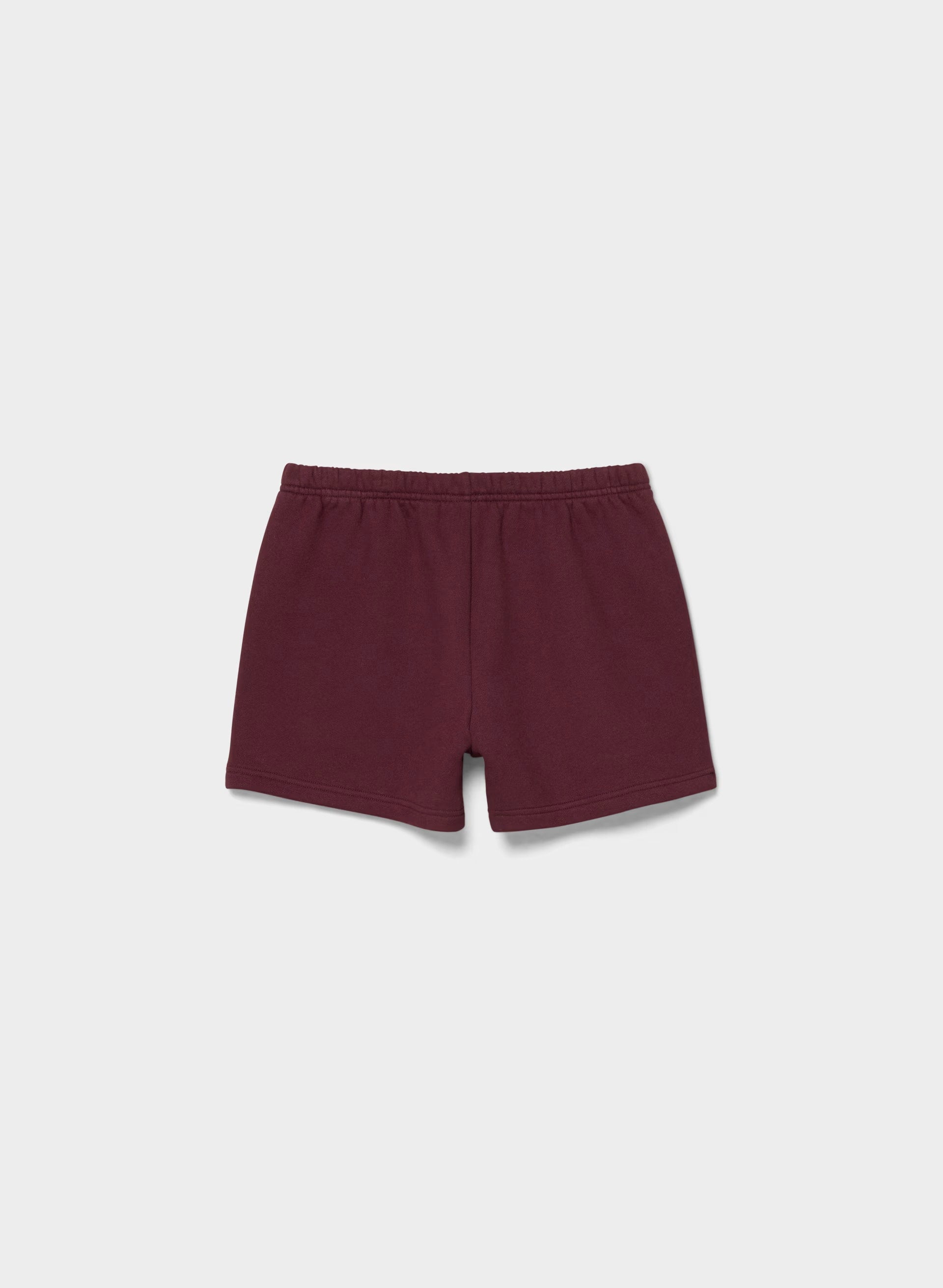 Cozy Sweatfleece Perfect Hi-Rise Mini Short - GALA PLUM