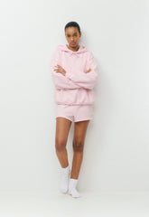 Cozy Sweatfleece Perfect Hi-Rise Mini Short - MAGNOLIA