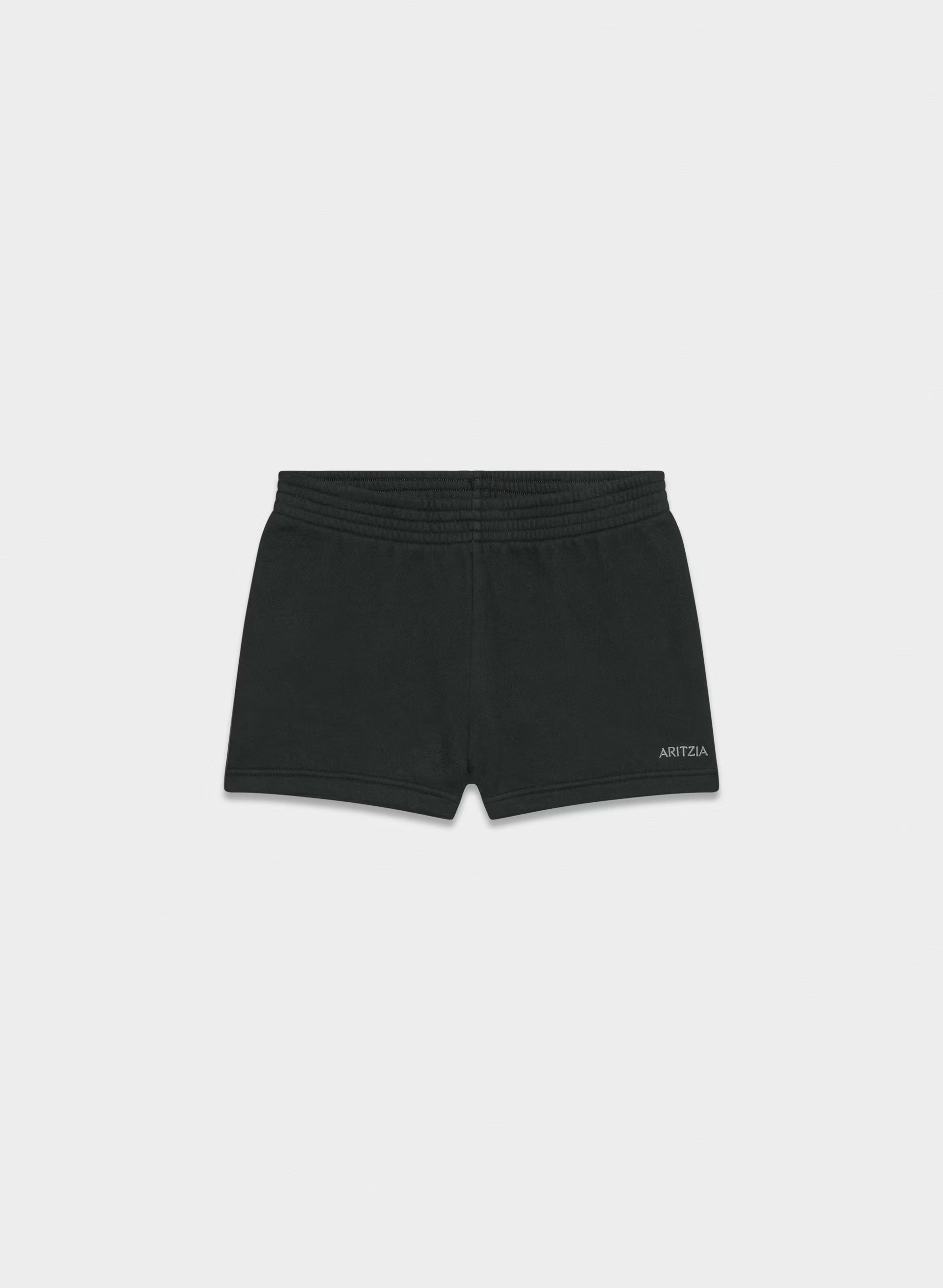Cozy Sweatfleece Perfect Micro Short - BLACK