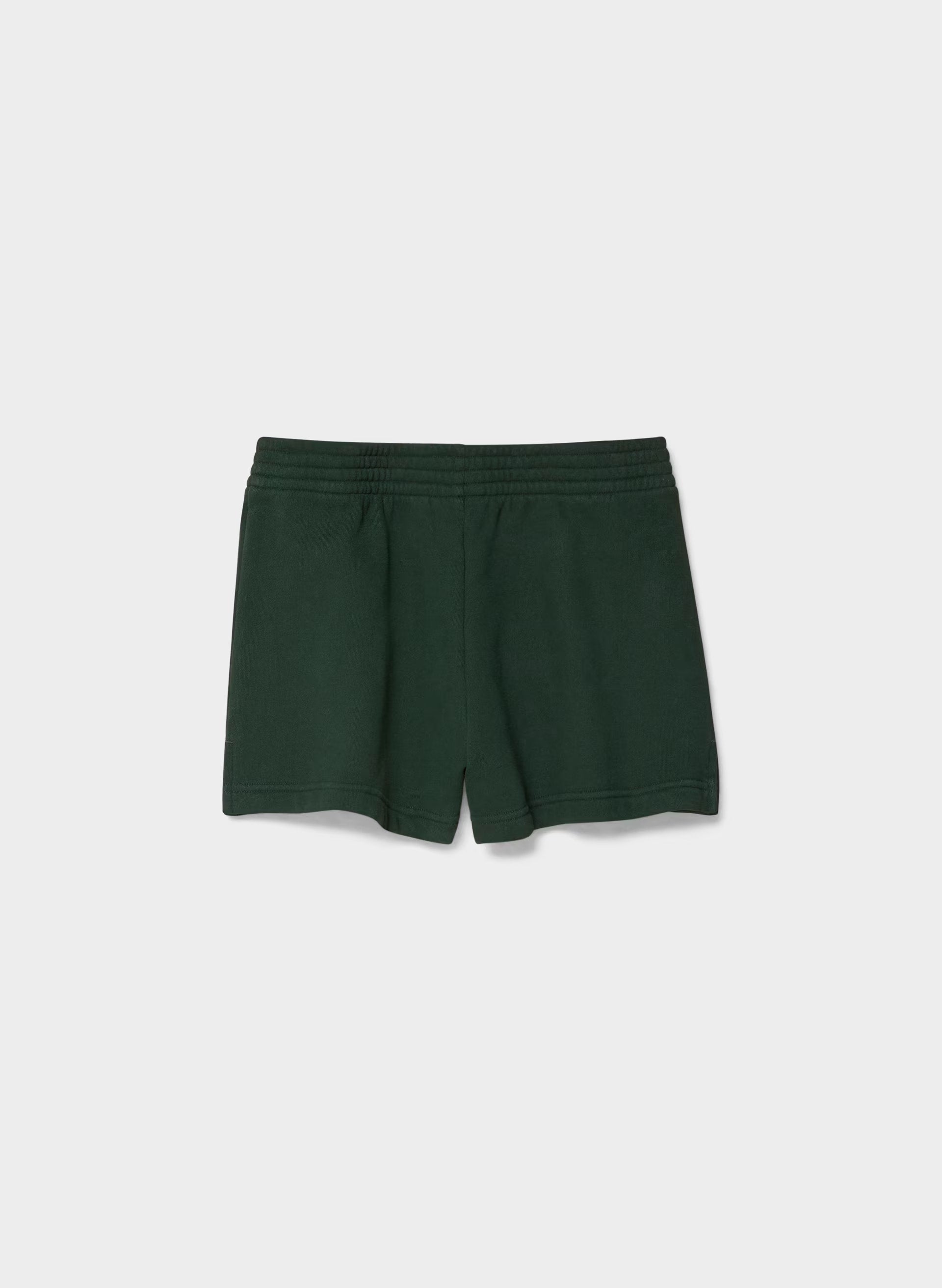 Cozy Sweatfleece Perfect Micro Short - FIGTREE GREEN