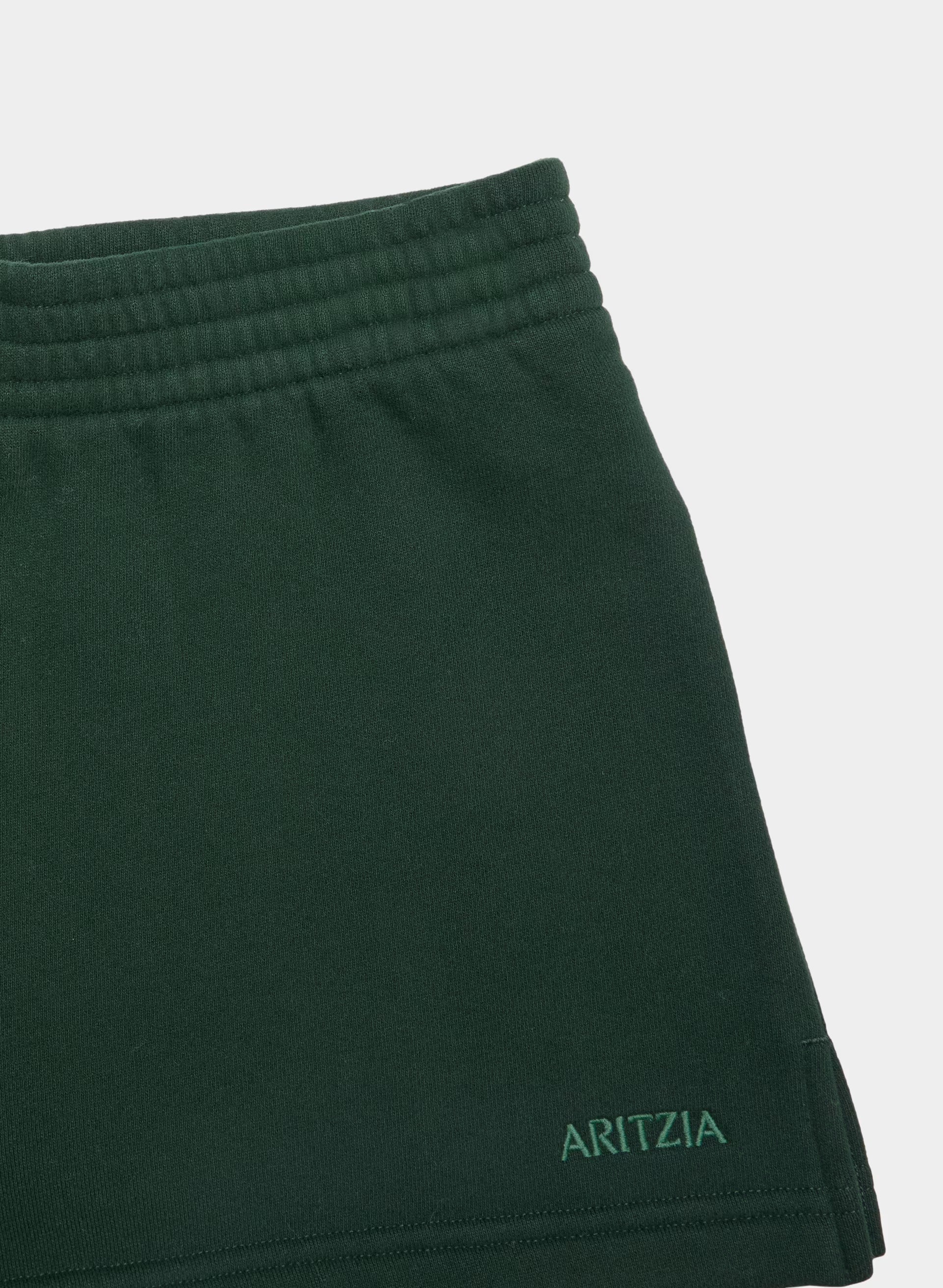 Cozy Sweatfleece Perfect Micro Short - FIGTREE GREEN