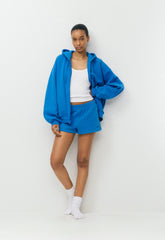 Cozy Sweatfleece Perfect Micro Short - LAZULI BLUE