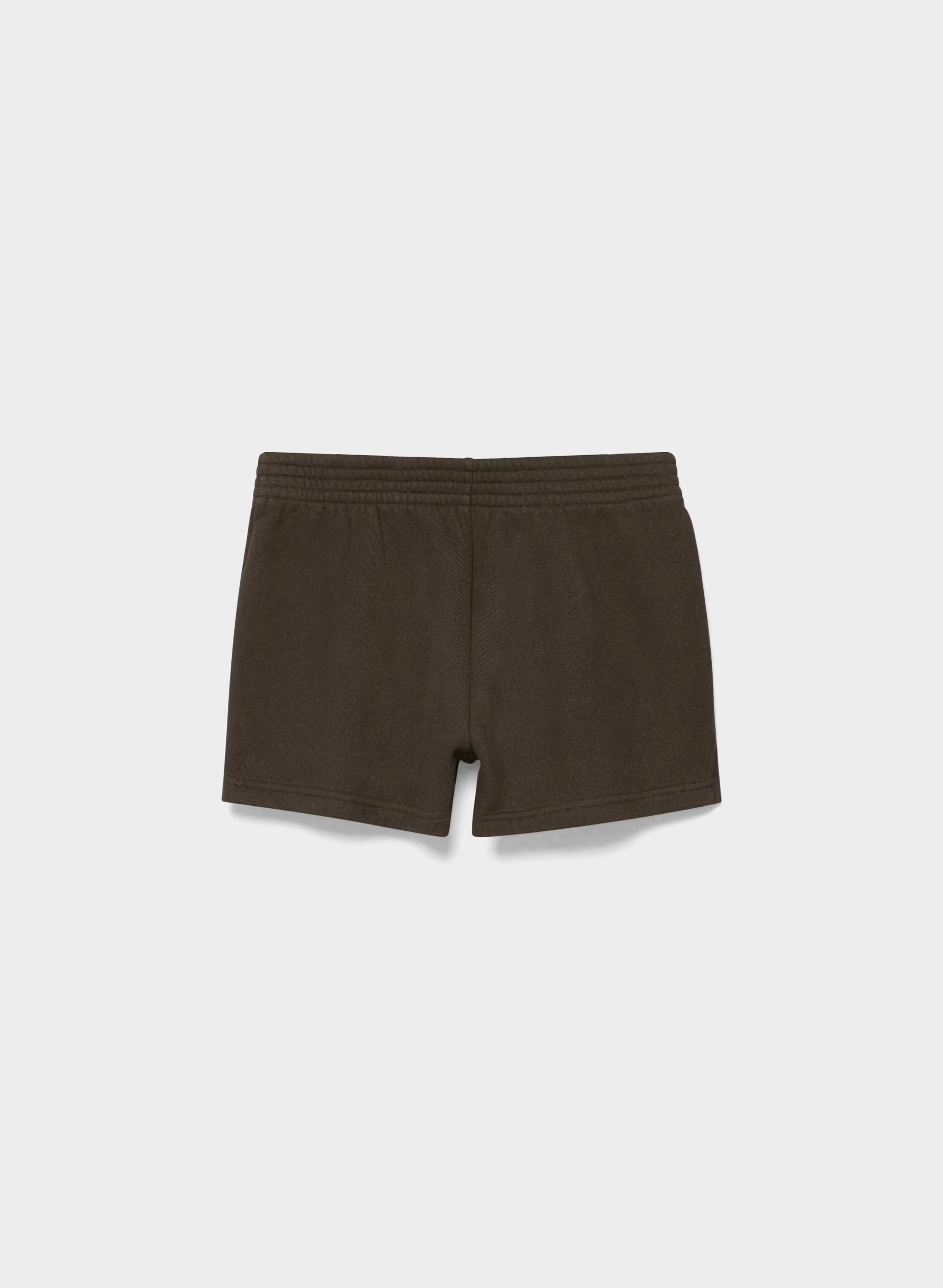 Cozy Sweatfleece Perfect Micro Short - CACAO NIB BROWN