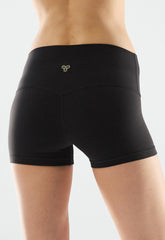 BUTTER Cheeky Hi-Rise 3 Short - BLACK