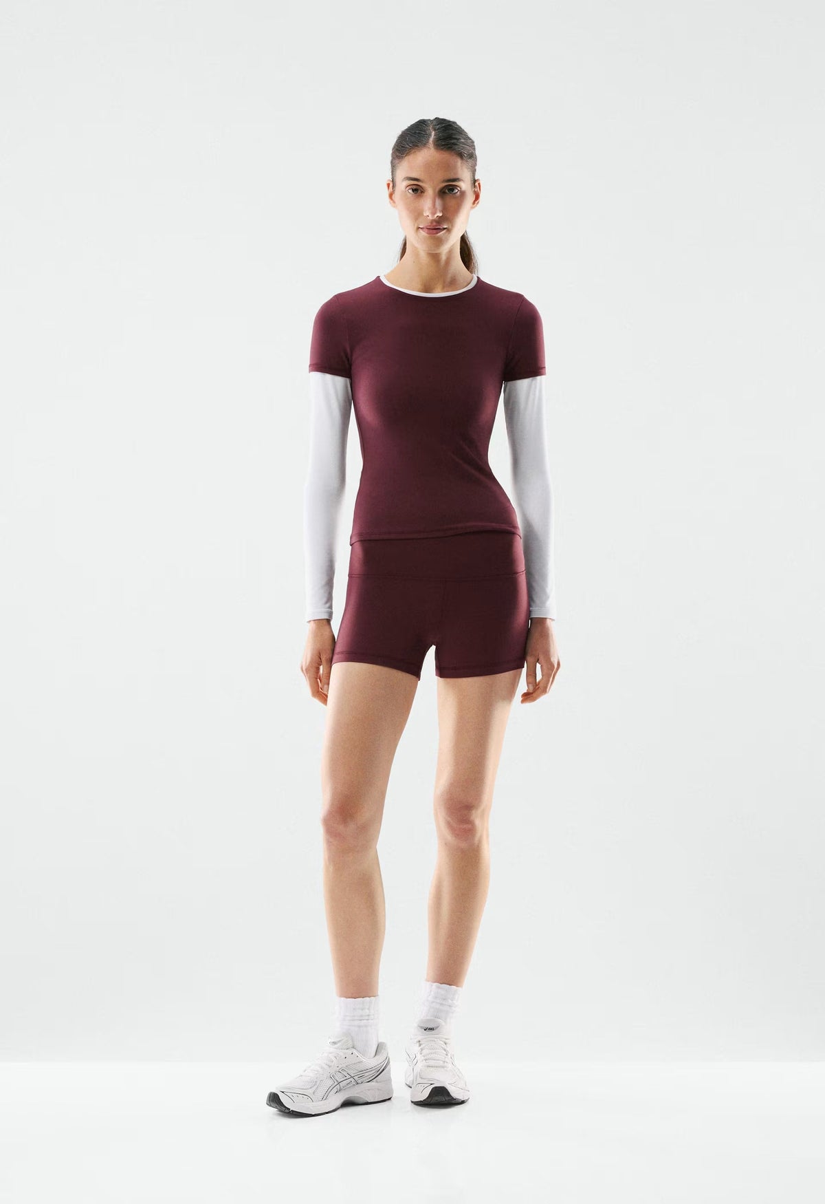 BUTTER Cheeky Hi-Rise 3 Short - GALA PLUM
